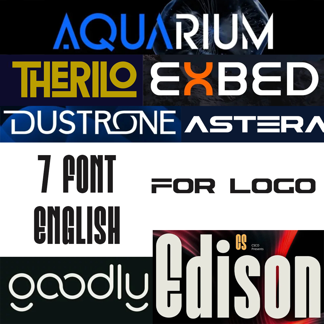 7 فونت انگلیسی